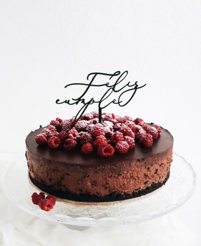 Cake Topper Feliz Cumple