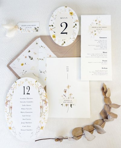 Muestras Invitaciones de Boda